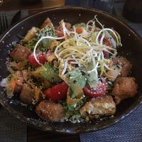 Blu Footed Booby salad at The Botanist in Zadar