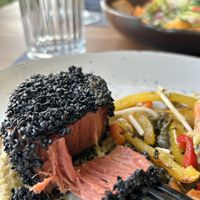 inner of the filet mignon - texture and taste were on point!  at The Botanist in Zadar