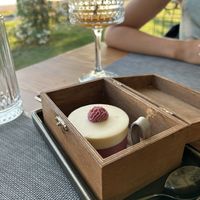 white chocolate blueberry tart (highly recommended even if you are already stuffed haha)  at The Botanist in Zadar