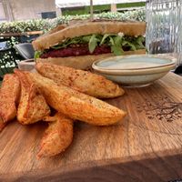 Mata mata burger   at The Botanist in Zadar