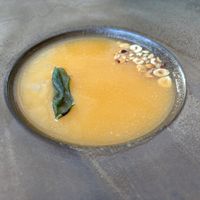 Koude soep van honingmeloen  at The Botanist in Zadar