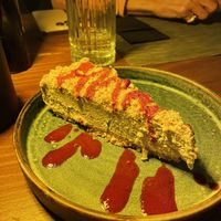 Pistaccio cheesecake  at The Botanist in Zadar