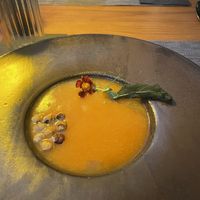 Watermelon soup  at The Botanist in Zadar