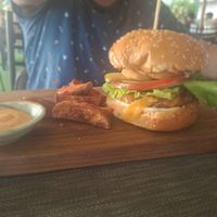Best vegan burger ever at The Botanist in Zadar