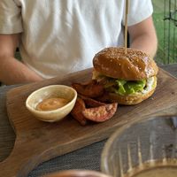 Burger  at The Botanist in Zadar