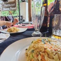 vege kottu roti at Mango Shade in Tangalle