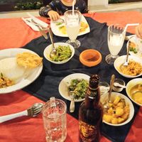 vegan opt. rice and curry for two at Mango Shade in Tangalle