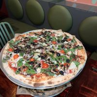   at Green Pizza in Mexico City