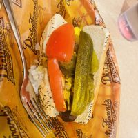 Chicago (vegan style)  at Dirty Franks Hot Dog Palace in Columbus