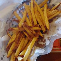 Haircut fries at Dirty Franks Hot Dog Palace in Columbus