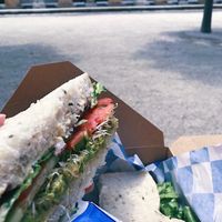mixed veg sandwich  at Nate's Sandwich Shoppe in Lancaster