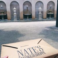 --  at Nate's Sandwich Shoppe in Lancaster