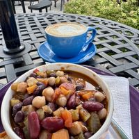 Veggie Chili (V, GF) Small size  at Pistachio Cafe in Gananoque