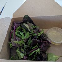 side salad at SFO - The Plant Cafe Organic- T2 in South San Francisco