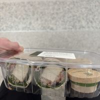 Spicy tofu Thai wrapp  at SFO - The Plant Cafe Organic- T2 in South San Francisco