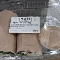 Not actually spicy  at SFO - The Plant Cafe Organic- T2 in South San Francisco