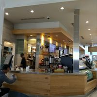 Clean counters at SFO - The Plant Cafe Organic- T2 in South San Francisco
