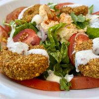 Ensalada de falafel at Aleppo in Buenos Aires