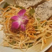 Papaya salad at Nón Lá Vietnamese Garden in Basel