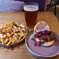 Yum! at Forked Up Vegan Kitchen - Blackstock Market in Liverpool