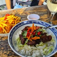 No Beef at Forked Up Vegan Kitchen - Blackstock Market in Liverpool