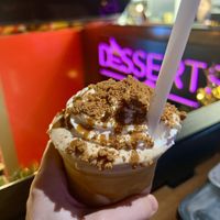 Biscoff milkshake  #Veganuary at Forked Up Vegan Kitchen - Blackstock Market in Liverpool