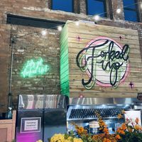 Inside  at Forked Up Vegan Kitchen - Blackstock Market in Liverpool