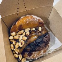 Slutty nutty buddy  at Forked Up Vegan Kitchen - Blackstock Market in Liverpool