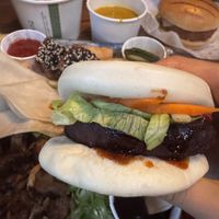 Bao  at Forked Up Vegan Kitchen - Blackstock Market in Liverpool