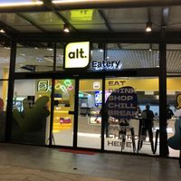 Shop front  at alt.Eatery in Bangkok