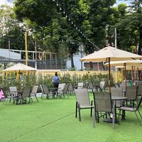 Outdoor seating   at alt.Eatery in Bangkok