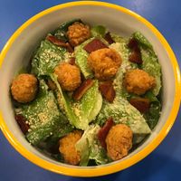 the Caesar salad was GREAT at alt.Eatery in Bangkok