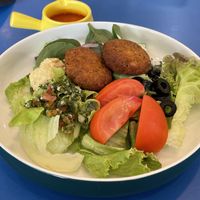 Mediterranean falafel bowl (small), 185 baht  at alt.Eatery in Bangkok