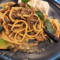 Tom-Yum Linguine at alt.Eatery in Bangkok