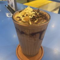 Chocolate milkshake “smoothie"  at alt.Eatery in Bangkok