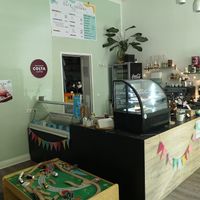 Store front at Café Cocosh in Berlin