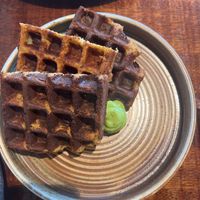 Potato waffles   at Cravings For Green in Ede