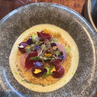 (It comes with potato waffles )  at Cravings For Green in Ede