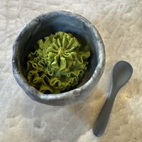 Pre-dessert  at Plates in London