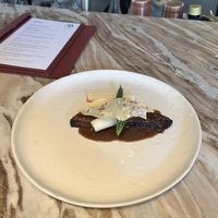 Caramelised Lions Mane at Plates in London