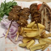 The vegan portion was delicious. The waitress even checked if I was vegan or vegetarian.   at Ladokolla  in Kefalonia