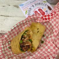 Vegan roti rol  at Broodbar Boer'n Bontje in Dordrecht