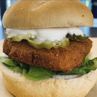 Spicy Chick’n   at Bosky's Vegan Grill in Springfield