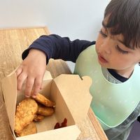 “My veggie nuggets."  at Bosky's Vegan Grill in Springfield
