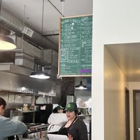 Order counter and friendly staff   at Bosky's Vegan Grill in Springfield