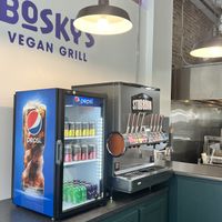 Soda fountain!   at Bosky's Vegan Grill in Springfield