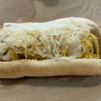 Brat   at Bosky's Vegan Grill in Springfield