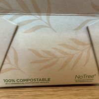 Eco friendly packaging   at Bosky's Vegan Grill in Springfield