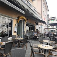 Exterior at La Taverne Café in Monthey