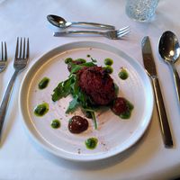 Dinner at Sonnenberg Health Hotel in Schwellbrunn